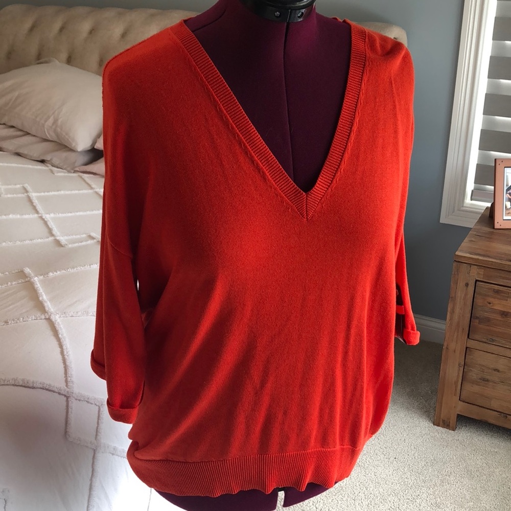 Orange Michael Kors Sweater
